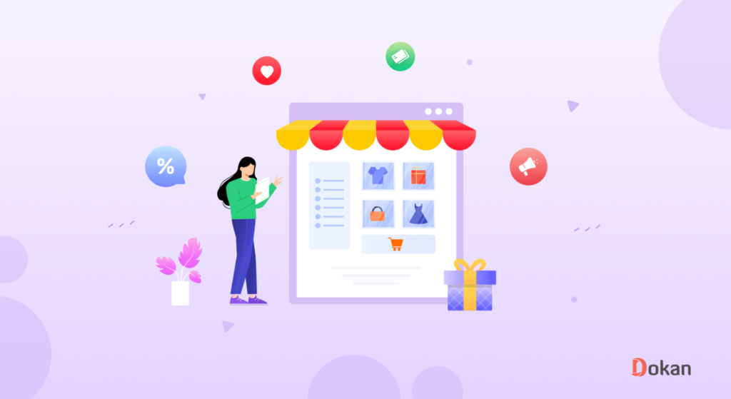 An illustration to add Ecommerce to an existing website