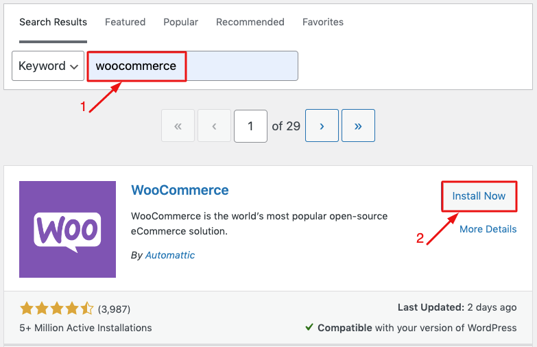 woocommerce-installation