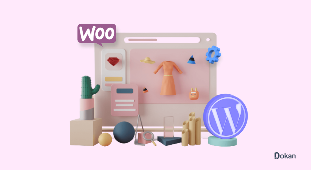 It's an image that shows types of products that can be uploaded to a WooCommerce website.